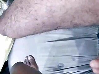 comparing my clitty with uncut dick