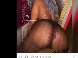 Ebony slutty stepsister sucks 11 inches BBC of stepcousin