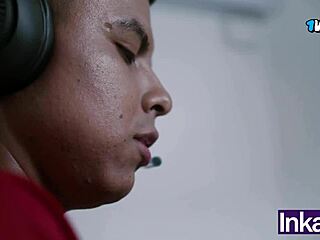 カーブの効いたコロンビア人の義姉が知らない男とヤッて巨乳で俺のベッドに忍び込む