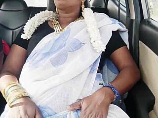 Desi car sex with beautiful bhabi and husband's brother, dirty talks