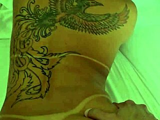 Kalena Mitrak watches her follower jerk off as she takes a hard cock.