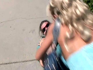 fuckin' that blonde mom hard in bed with big cock