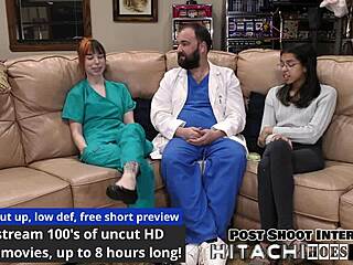 Freshman Gets Mandatory Hitachi Orgasm - Ditria Rose