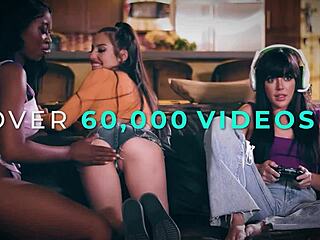 Victoria Voxxx says, Lick my client's pussy like this, Casey Calvert?