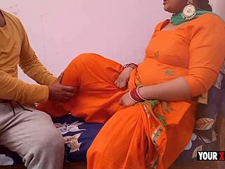 Punjabi Bhabhi Gets Non-Stop Chudai from Servant Bihaari Ramu