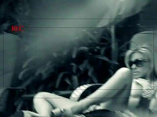 Outdoors In The Sun We Find Aubrey Adams Rubbing Herself And Fucking