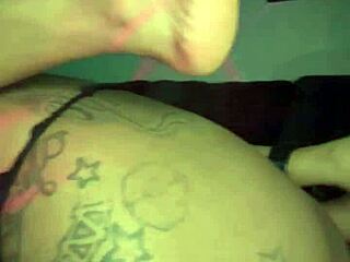 boyfriend's big black dick gets licked and fucked deep