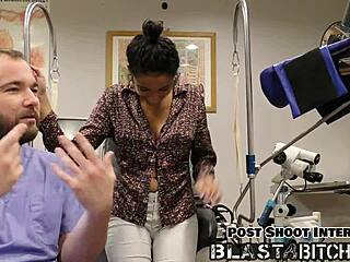 Miss Mars's Face Blasted With Cum