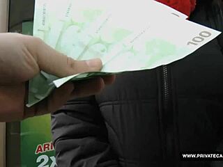 Titfuck and creampie for buxom czech sirale during casting interview