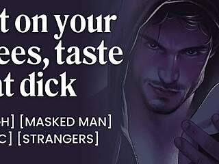 Fucked a slut at a halloween party masked man fucked a stranger sloppy blowjob asmr