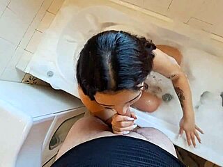 Latina Wife Calls Handyman To Fix The Hot Tub. Things Get Steamy.