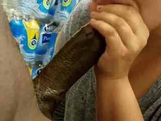 Big Black Cock Interracial Monster Cock Sucking At The Work Place