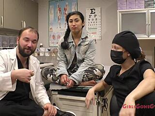 Jasmine Rose undergoes immigration physical examination