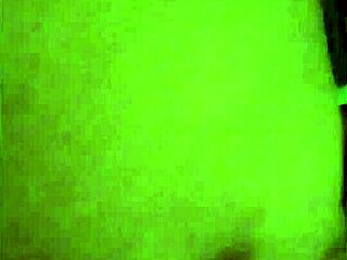 Woman Enjoys Evening At Swing House With Stranger