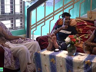 bhabhi agrees for sex party amazing hot gang bang sex