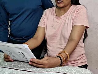 bete ne mom ko choda stepson seduce and fuck hot stepmom while she doing homework