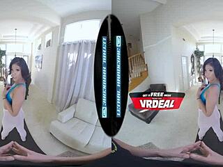 Private nude workout with busty ebony Nia Nacci.