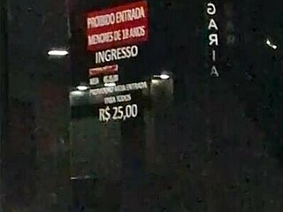 cuckold husband takes wife to porn theater to fuck strangers