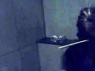 Asian Slut Wife Masturbation With Dildo And Vibrator In Gyms Shower