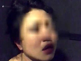 Asian Slut Wife Masturbation With Dildo And Vibrator In Gyms Shower