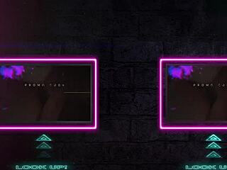 Private nude workout with busty ebony Nia Nacci.