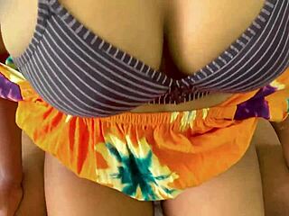 the desi indian girl passionately fucks her pussy with a big cock