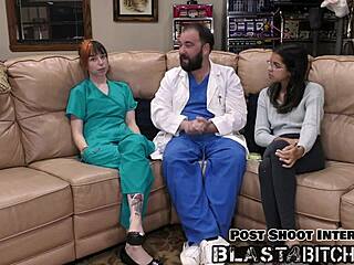 תראו בת חורגת יפנית מתחננת לקרימפי בכוס השעירה שלה