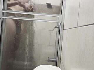 they spied on me in the bathrom when i masturbated with my cousn's panties