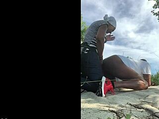 girl fucks guy hard with strapon in ass for intense pleasure!