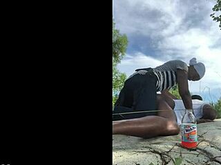 girl fucks guy hard with strapon in ass for intense pleasure!