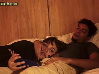 Stepsister Deepthroats Dick Intensely After Watching Movie