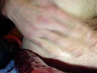 Beer and Dildo in Anal Assfucking Play