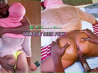 fresh ebony student has hardcore sex with teacher