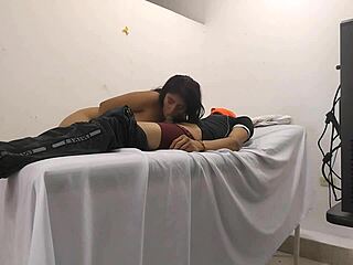 doctor plans massage but patient whore sets him up quickly