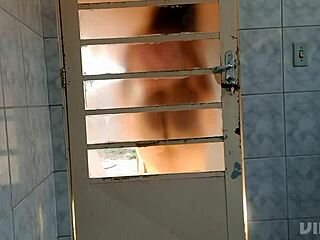 Fascinating Twerk Behind Door In Crossdressing!