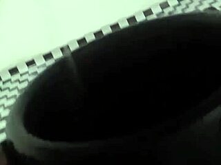 dirty slutty maid pee indoor