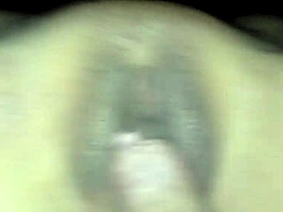 Pretty pornstar's shaved pussy creampied in orgasm