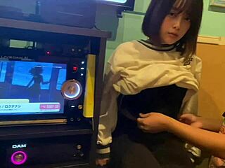 Japanese Girl Cheats on Boyfriend After Karaoke With Male Friend