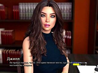 Exploring my relationships with girlfriends in college through a comic game story, chapter 12.