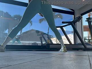 i'm a fit teen who fucks my personal trainer after gym