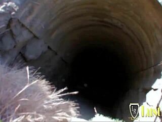 Hot Skinny Babe Intensely Ass Fucked at the Beach