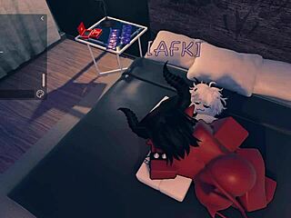 collab 2 demons fuck each other in a condo, so hot