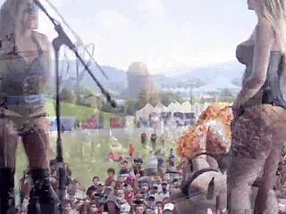 sabrina sabrok performs live at knotfest mexico 2016