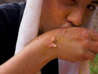 Lara ENJOYS a PICNIC that TURNS into a FULL VOMIT BARF FETISH MOVIE
