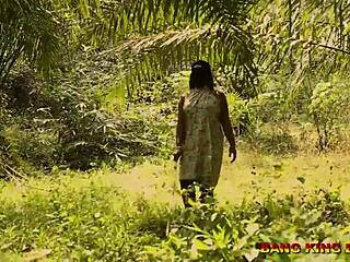 Velika guza BBW mame jebane napolju u Lagos buši