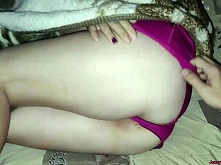 Virgin Stepdaughter Lets Me Touch Her Cute Pussy Then Begs For Ass Fuck