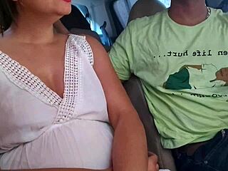 Anal sex with best friend's girlfriend in car involves deepthroat and doggystyle