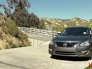 Fucking My Uber Rider - Milf Driver Fucks Rider