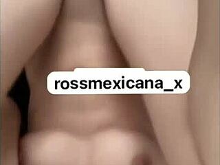Rossmexicana Enjoys Inserting Dildo Deeply, Savoring Mexican Passion Without Stopping