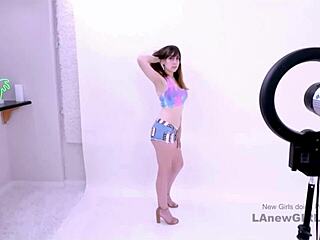 Girl next door model gets fucked at a modeling audition, it was so hot and unexpected, i messed up the interview